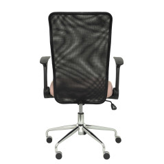 SILLA MINAYA TELA CON BRAZOS MALLA NEGRA