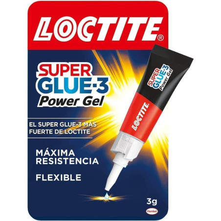 PEGAMENTO LOCTITE SUPER GLUE-3 POWER GEL 3gr