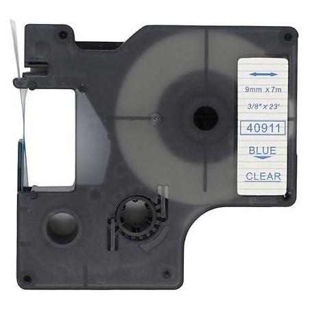 CINTA ROTULAR A-SERIES 9 mm x 7m TRANSPARENTE