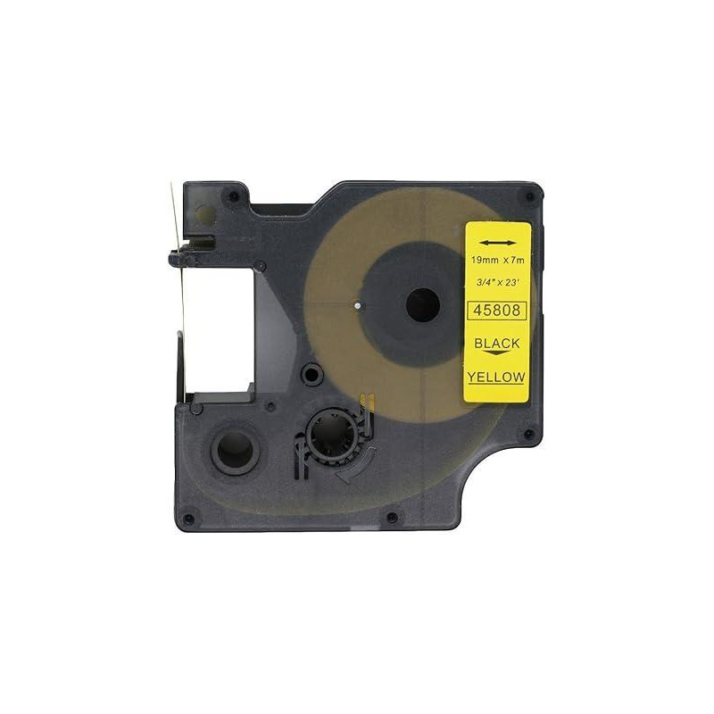 CINTA ROTULAR COMPATIBLE DYMO D1 19 mm x 7m COLORES CINTA ROTULAR COMPATIBLE DYMO D1 19 mm x 7m COLORES