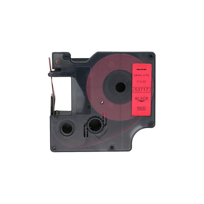 CINTA ROTULAR COMPATIBLE DYMO D1 24 mm x 7m COlORES CINTA ROTULAR COMPATIBLE DYMO D1 24 mm x 7m COlORES