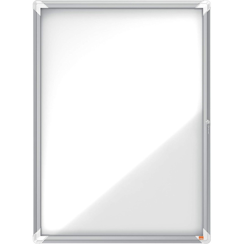 VITRINA NOBO CON FONDO DE METAL 100x75cm VITRINA NOBO CON FONDO DE METAL 100x75cm