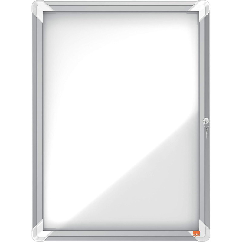 VITRINA NOBO CON FONDO DE METAL 69x53cm VITRINA NOBO CON FONDO DE METAL 69x53cm