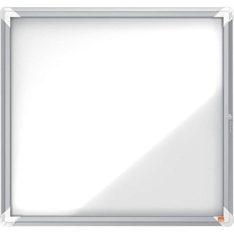 VITRINA NOBO CON FONDO DE METAL 69x75cm VITRINA NOBO CON FONDO DE METAL 69x75cm