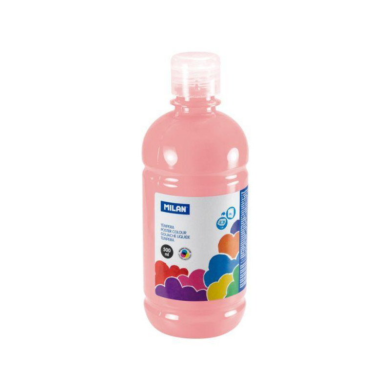 BOTE TÉMPERA ESCOLAR MILAN 500ml BOTE TÉMPERA ESCOLAR MILAN 500ml
