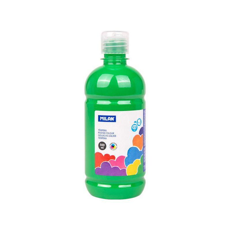 BOTE TÉMPERA ESCOLAR MILAN 500ml