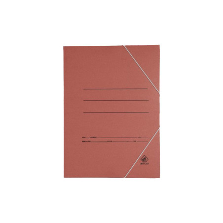 CARPETA DE GOMAS MARIOLA CARTÓN CUERO Fº