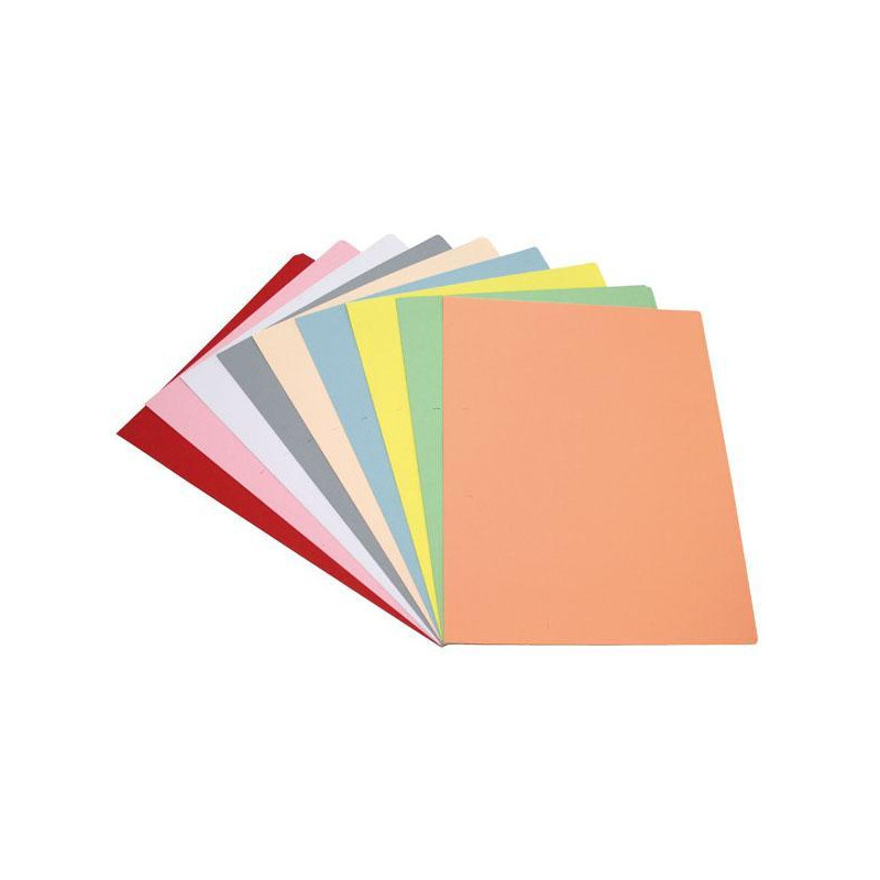 CAJA 50 SUBCARPETAS GRAFOPLAS 180gr COLOR PASTEL CAJA 50 SUBCARPETAS GRAFOPLAS 180gr COLOR PASTEL