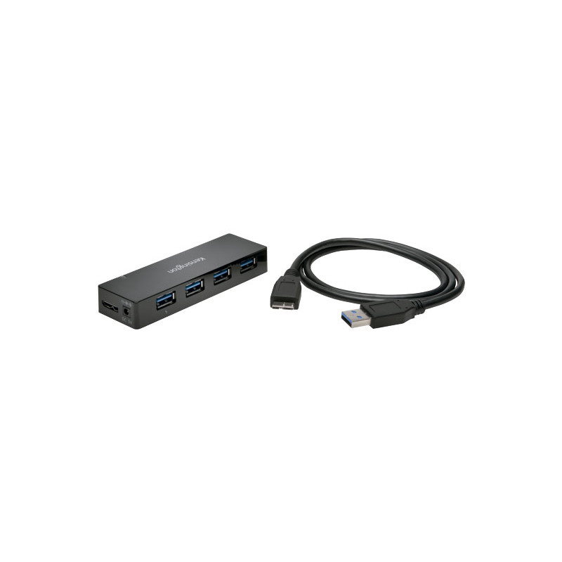 CARGADOR Y HUB USB 3.0 KENSINGTON DE CUATRO PUERTOS CARGADOR Y HUB USB 3.0 KENSINGTON DE CUATRO PUERTOS