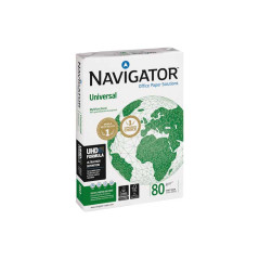 CAJA 5 PAQUETES 500h PAPEL NAVIGATOR UNIVERSAL A4