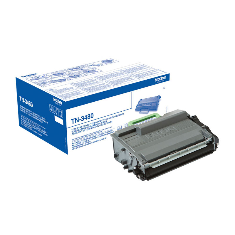 TÓNER ORIGINAL BROTHER TN3480 TÓNER ORIGINAL BROTHER TN3480