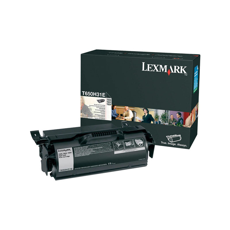 TÓNER ORIGINAL LEXMARK T650H31E TÓNER ORIGINAL LEXMARK T650H31E
