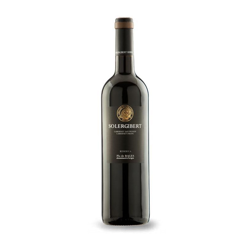 BOTELLA VINO TINTO "SOLERGIBERT" 75cl BOTELLA VINO TINTO "SOLERGIBERT" 75cl