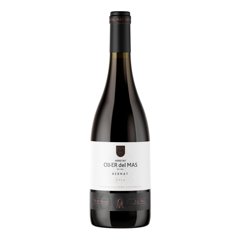 BOTELLA VINO TINTO "BERNAT OLLER" 75cl BOTELLA VINO TINTO "BERNAT OLLER" 75cl