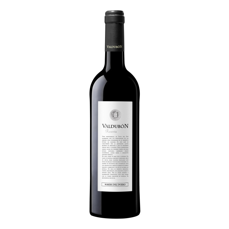 BOTELLA VINO TINTO "VALDUBÓN" 75cl BOTELLA VINO TINTO "VALDUBÓN" 75cl