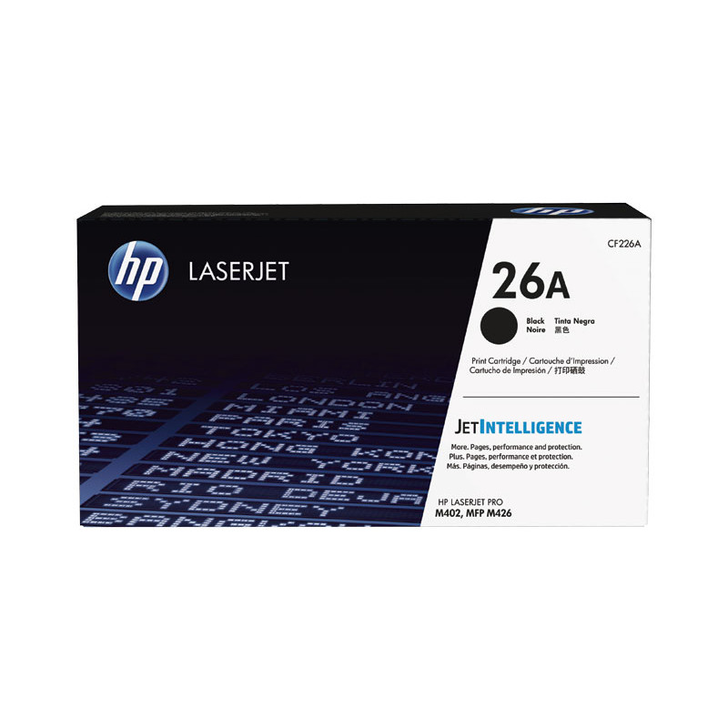 CARTUCHO DE TÓNER ORIGINAL LASERJET HP 26A