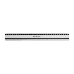 REGLA ANTIDESLIZANTE WESTCOTT ALUMINIO 30cm