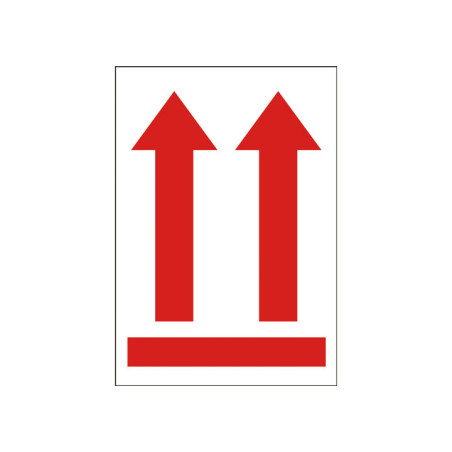 ROLLO 200 ETIQUETAS APLI FLECHAS 90x130mm