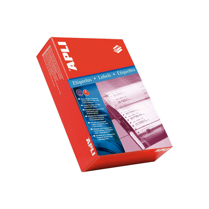 CAJA ETIQUETAS APLI EN CONTINUO 137,2 x 74,1mm CAJA ETIQUETAS APLI EN CONTINUO 137,2 x 74,1mm