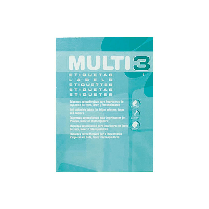 CAJA 500h ETIQUETAS MULTI3 105x148mm