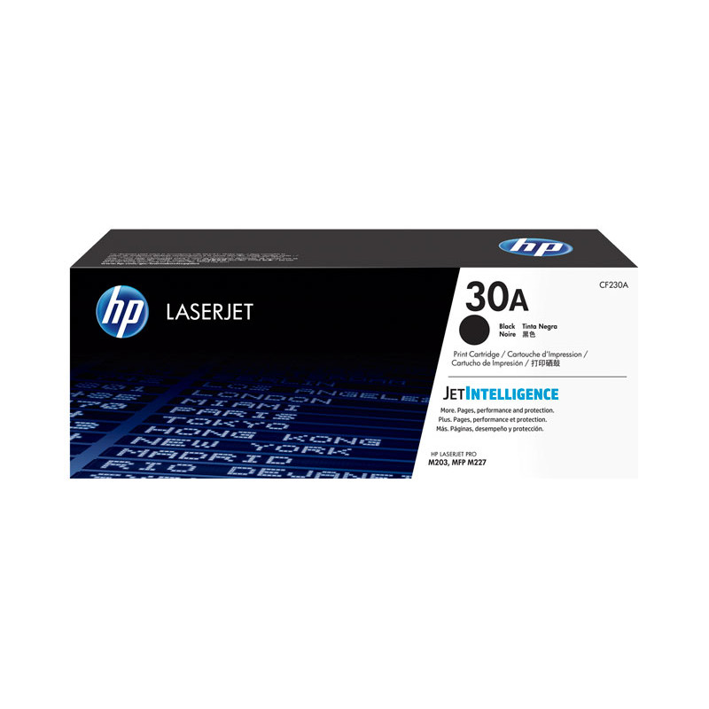 CARTUCHO DE TÓNER ORIGINAL LASERJET HP 30A CARTUCHO DE TÓNER ORIGINAL LASERJET HP 30A