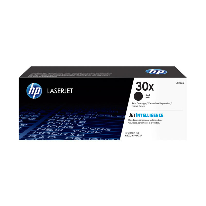 CARTUCHO DE TÓNER ORIGINAL LASERJET HP 30X DE ALTA CAPACIDAD CARTUCHO DE TÓNER ORIGINAL LASERJET HP 30X DE ALTA CAPACIDAD