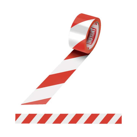 CINTA ADHESIVA INSTANT WARNING 48mm x 50m ROJO/BLANCO