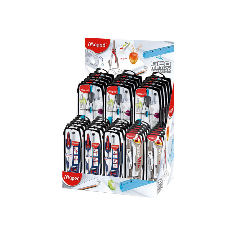 EXPOSITOR 40 COMPASES MAPED SURTIDO EXPOSITOR 40 COMPASES MAPED SURTIDO