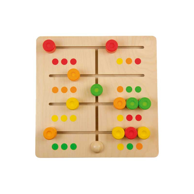 JUEGO DE DESPLAZAMIENTO ANDREU TOYS RELACIONAR COLORES JUEGO DE DESPLAZAMIENTO ANDREU TOYS RELACIONAR COLORES