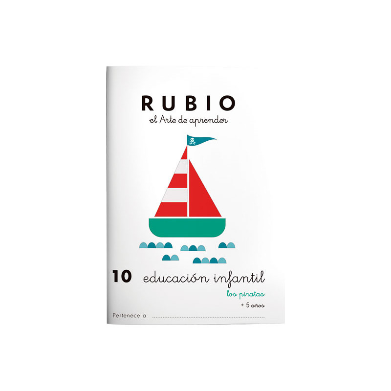 PACK 10 CUADERNOS RUBIO EDUCACIÓN INFANTIL PR10 PACK 10 CUADERNOS RUBIO EDUCACIÓN INFANTIL PR10