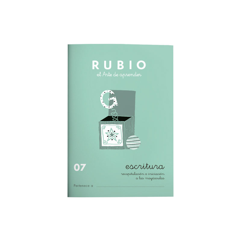 PACK 10 CUADERNOS RUBIO ESCRITURA 07 PACK 10 CUADERNOS RUBIO ESCRITURA 07