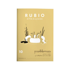 PACK 10 CUADERNOS RUBIO PROBLEMAS P10