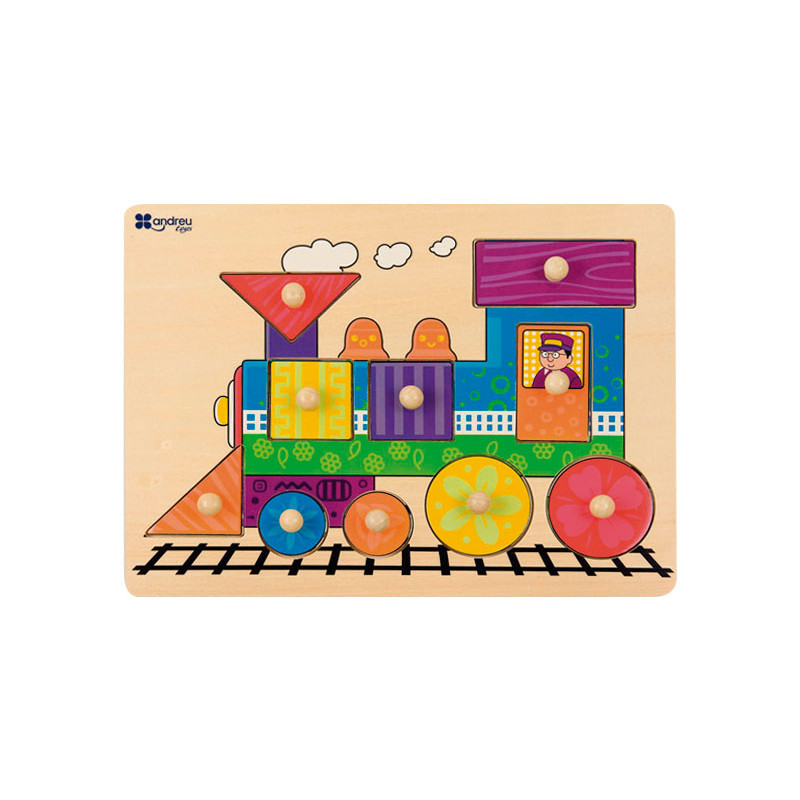 PUZZLE 10 PIEZAS ANDREU TOYS: TRAIN