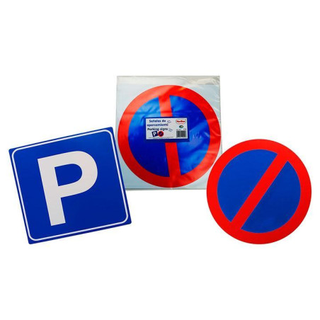 SET 2 SEÑALES DE TRÁFICO HENBEA "APARCAR"