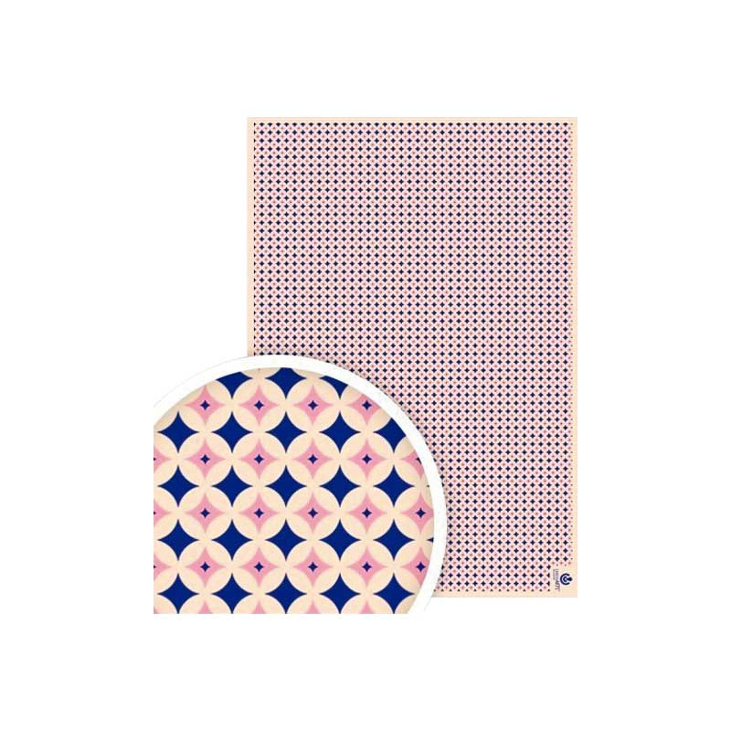 BOLSA 5h GOMA EVA CARCHIARTS DECORADA "GEOMETRIC: DIAMONDS"