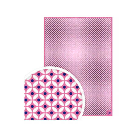 BOLSA 5h GOMA EVA CARCHIARTS DECORADA "GEOMETRIC: INFINITE"