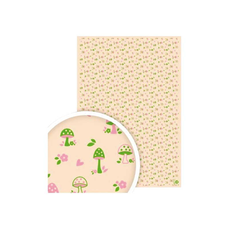 BOLSA 5h GOMA EVA CARCHIARTS DECORADA "ROMANTIC: MUSHROOMS" BOLSA 5h GOMA EVA CARCHIARTS DECORADA "ROMANTIC: MUSHROOMS"
