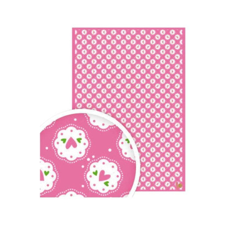 BOLSA 5h GOMA EVA CARCHIARTS DECORADA "ROMANTIC: ROMANCE"