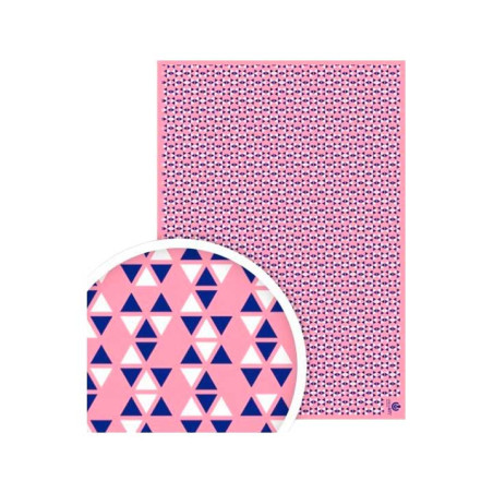 BOLSA 5h GOMA EVA CARCHIARTS DECORADA "GEOMETRIC: SQUARE"