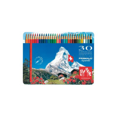 CAJA METÁLICA 30 LÁPICES DE COLORES PRISMALO CARAND`ACHE ACUAREABLES