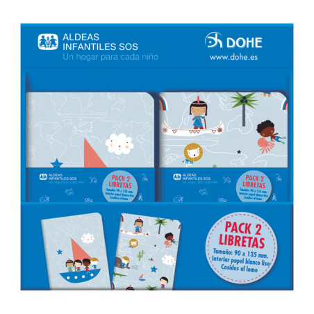 EXPOSITOR 32 LIBRETAS DOHE "ALDEAS INFANTILES SOS"