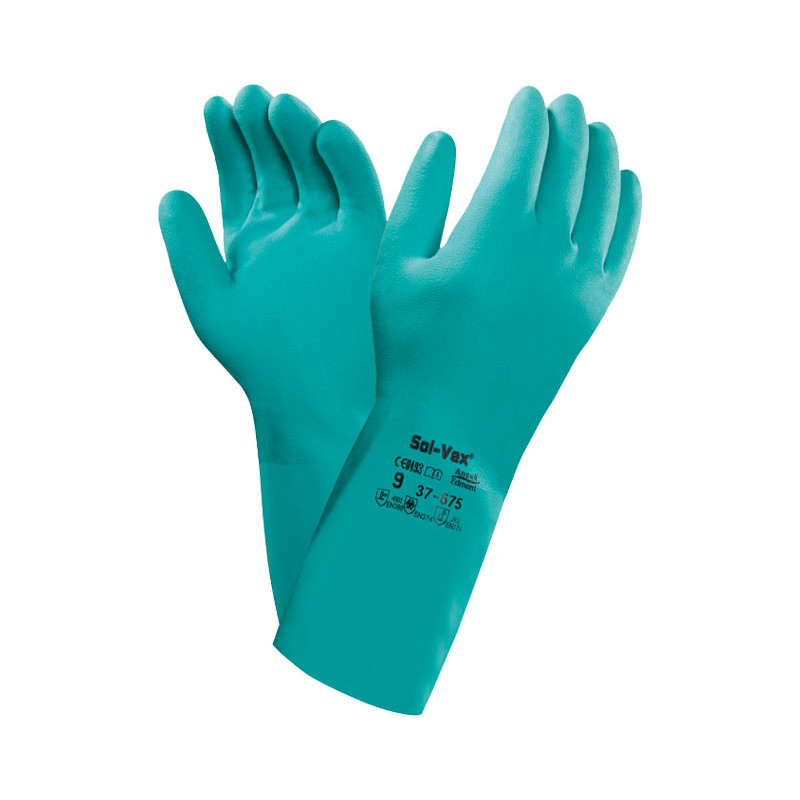 GUANTES DE PROTECCIÓN QUIMICA NITROSAFE A810 TALLA L GUANTES DE PROTECCIÓN QUIMICA NITROSAFE A810 TALLA L