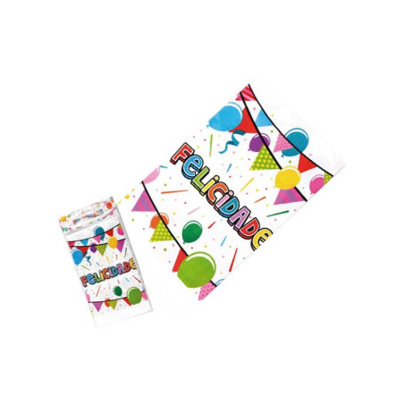 MANTEL "FELICIDADES" 137x180cm