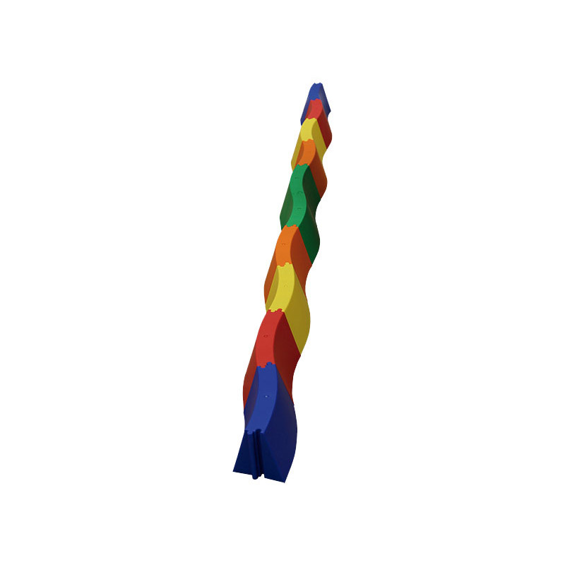 PASILLO DE EQUILIBRIO CURVO: 10 PIEZAS PASILLO DE EQUILIBRIO CURVO: 10 PIEZAS