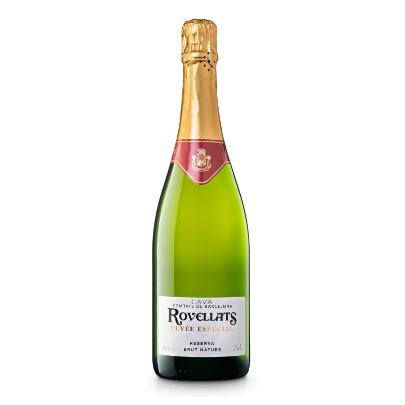 BOTELLA CAVA BRUT NATURE "ROVELLATS RESERVA CUVÉE ESPECIAL" 75cl BOTELLA CAVA BRUT NATURE "ROVELLATS RESERVA CUVÉE ESPECIAL" 75cl