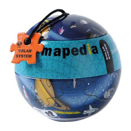 PUZZLE ILUSTRADO MAPEDIA SISTEMA SOLAR