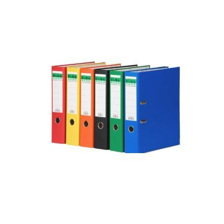 ARCHIVADOR DE PALANCA ELBA RADO CHIC Fº NARANJA