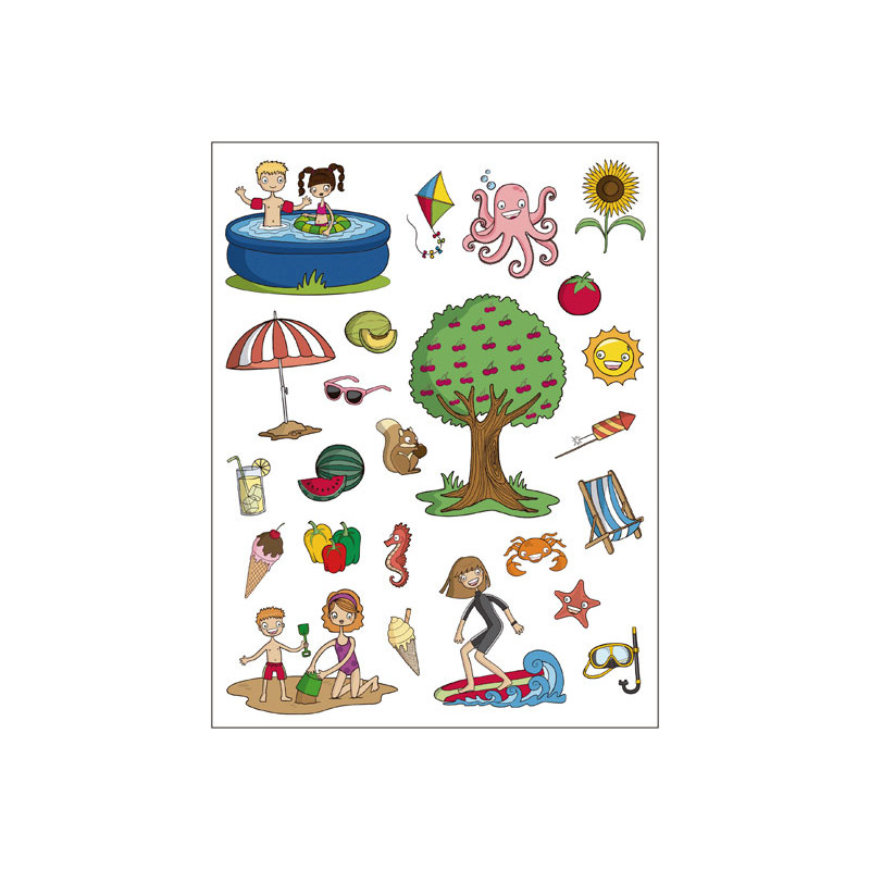 BLÍSTER 3h GOMETS APLI KIDS "VERANO" BLÍSTER 3h GOMETS APLI KIDS "VERANO"