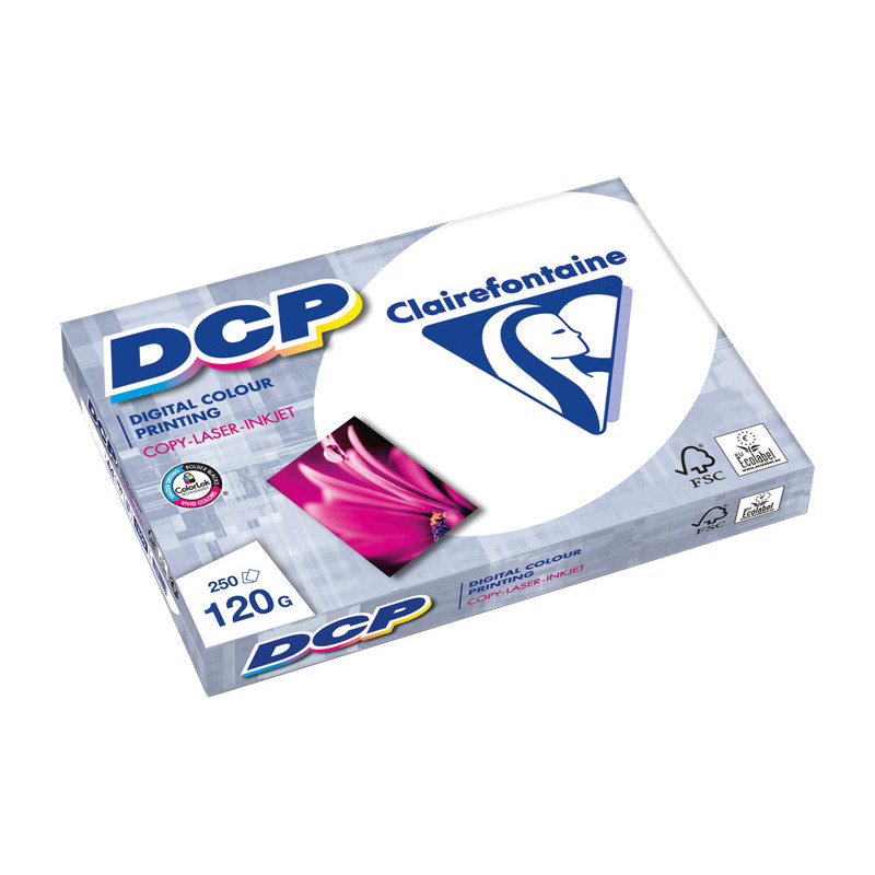 PAQUETE 250h PAPEL CLAIREFONTAINE DCP 120gr A4 PAQUETE 250h PAPEL CLAIREFONTAINE DCP 120gr A4