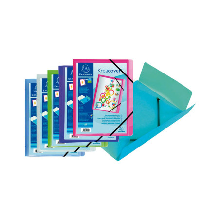 CLASIFICADOR EXACOMPTA 3 SOLAPAS KREA COVER